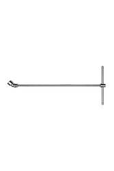 T Saplı Oynar Başlı Lokma Anahtar-17Mm - 5