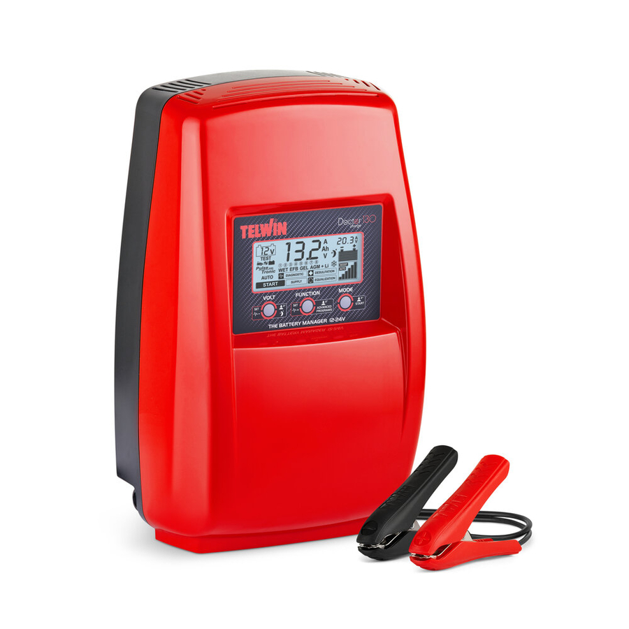 Telwin Doctor Charge 130 Connect Akü Şarj Cihazı 6-12-24V - 1