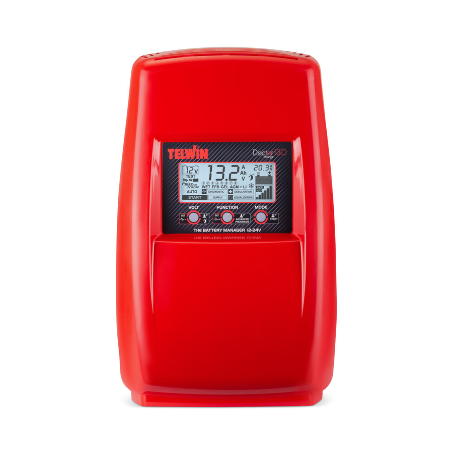 Telwin Doctor Charge 130 Connect Akü Şarj Cihazı 6-12-24V - 2