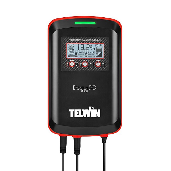 Telwin Doctor Charge 50 Connect Akü Şarj Cihazı 6-12-24V - 2