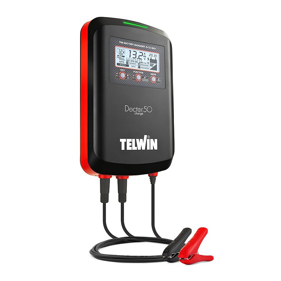 Telwin Doctor Charge 50 Connect Akü Şarj Cihazı 6-12-24V - 3