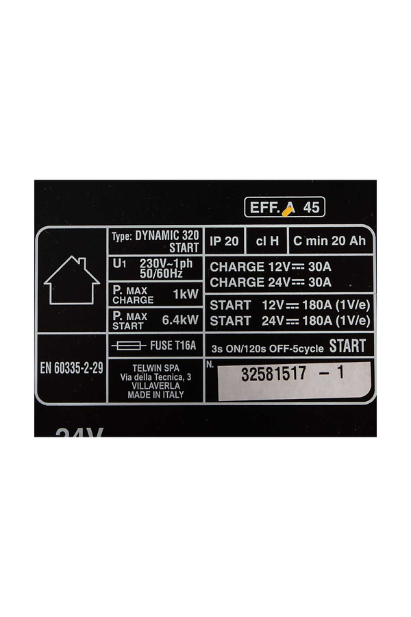 Telwin Dynamic 320 Start Araç Araç Şarj Cihazı 12/24V - 3