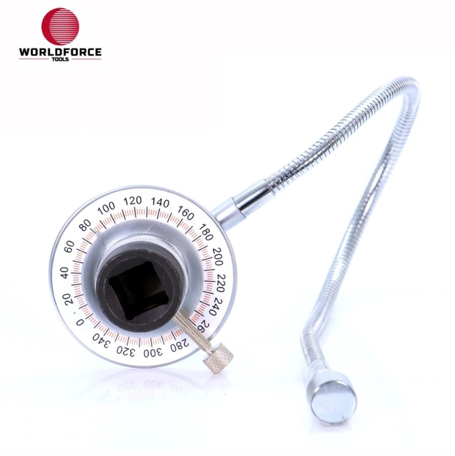 World Force - Tork Açı Ölçer Spiralli Manyetik 3/4''