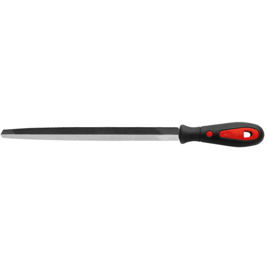 Üç Köşe Testere Eğesi/Kalın Diş-200Mm/Ergo. Sap - 1