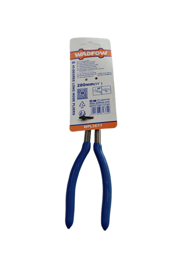 Wadfow Eğri Uçlu Uzun Kargaburun 280MM 45 Derece - 3