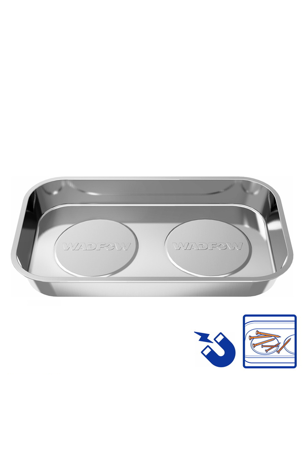 Wadfow Manyetik Tepsi Dikdörtgen Mıknatıslı 136x235mm Parça Tutma - 1