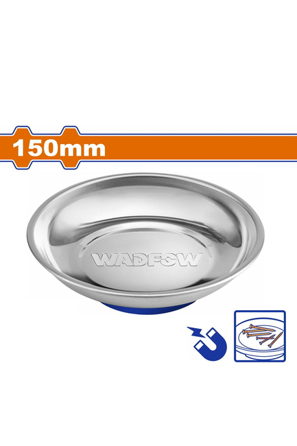 Wadfow Manyetik Tepsi Parça Tutma Mıknatıslı Yuvarlak 150mm - Thumbnail