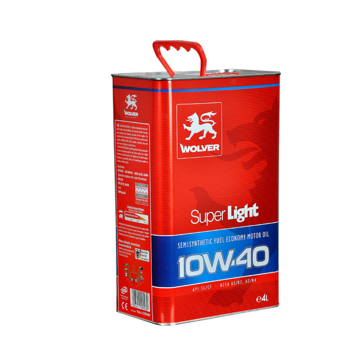 Wolver Super Light 10W-40 Motor Yağı 4 Litre - 1
