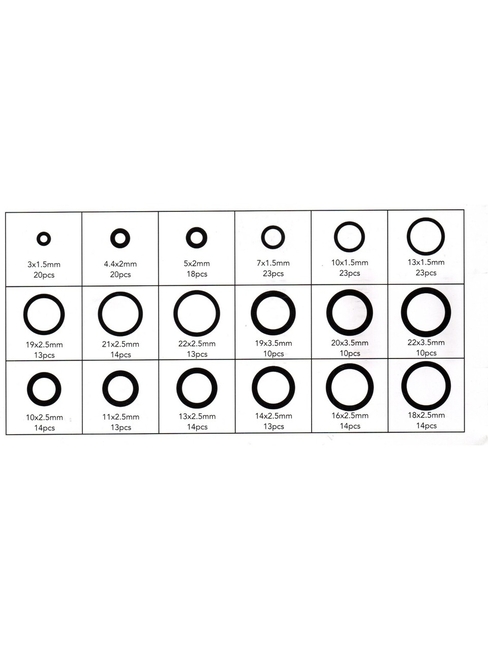 Worldforce 279 Parça O-Ring Set Halka Conta Seti - Thumbnail