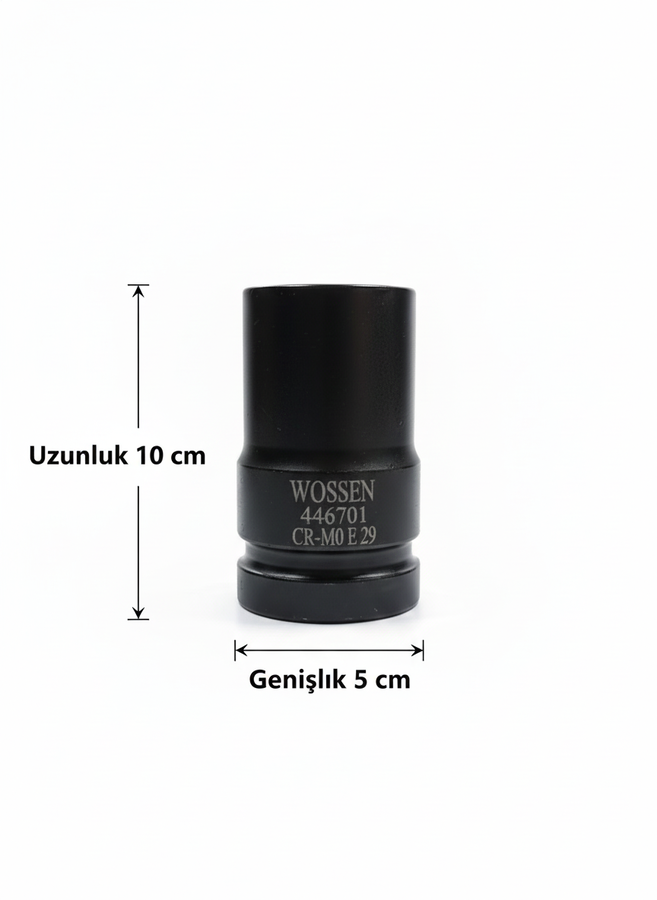 WOSSEN 1" E29 Dişi Ribe Havalı Ağır Lokma Havalı Makina Kullanıma Uygun - 2