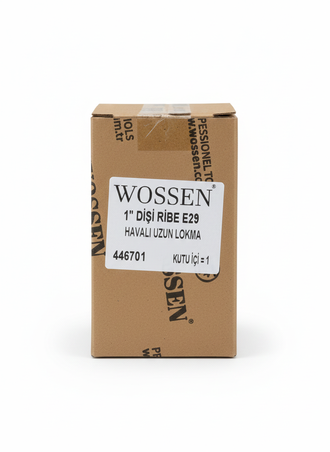 WOSSEN 1" E29 Dişi Ribe Havalı Ağır Lokma Havalı Makina Kullanıma Uygun - 5