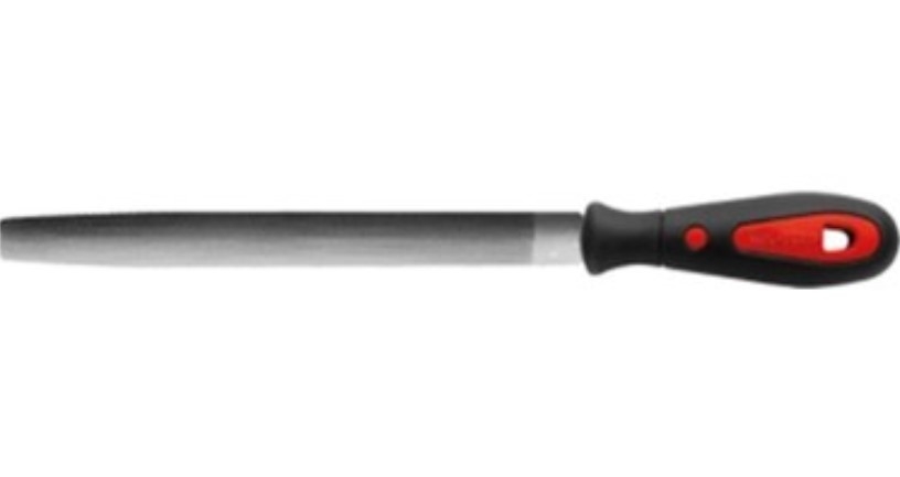 Yarım Yuvarlak Eğe/İnce Diş-300Mm/Ergo. Sap - 1