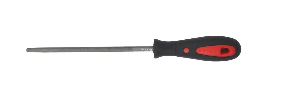 Yuvarlak Eğe/Orta Diş-150Mm/Ergo. Sap - 1